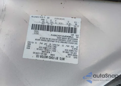 2018 Ford Explorer Limited from USA, damaged, VIN 1FM5K8F81JGC56812